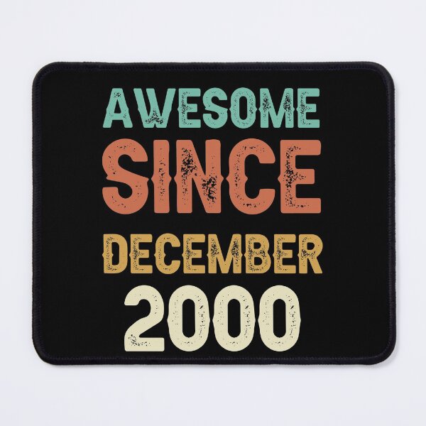 Item preview, awesome since december 2000 Birthday Born In 21th Birthday Gift Vintage designed and sold by aloha project.