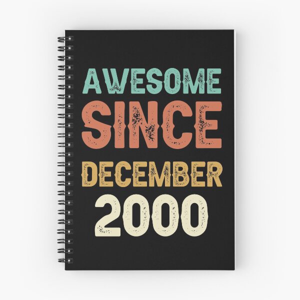 Item preview, awesome since december 2000 Birthday Born In 21th Birthday Gift Vintage designed and sold by aloha project.