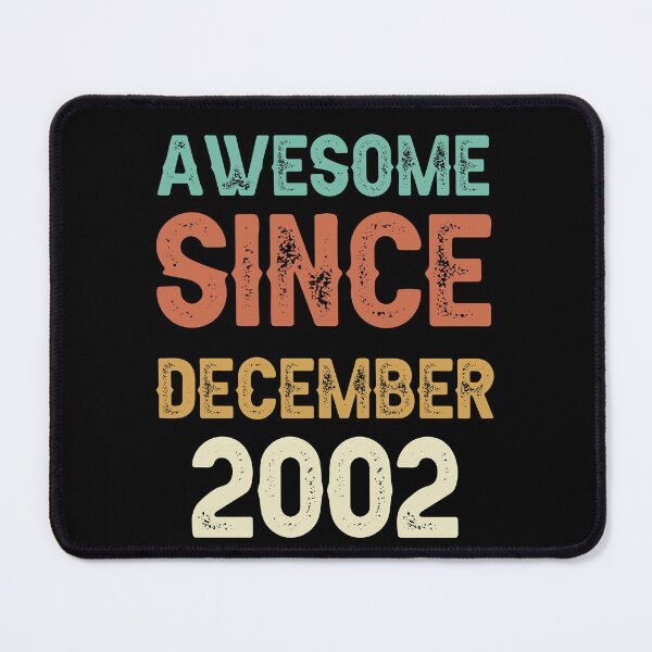 Item preview, awesome since december 2002 Birthday Born In 19th Birthday Gift Vintage designed and sold by aloha project.