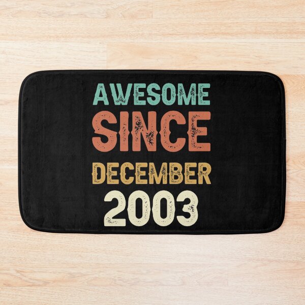 Item preview, awesome since december 2003 Birthday Born In 18th Birthday Gift Vintage designed and sold by aloha project.