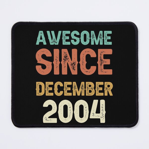 Item preview, awesome since december 2004 Birthday Born In 17th Birthday Gift Vintage designed and sold by aloha project.