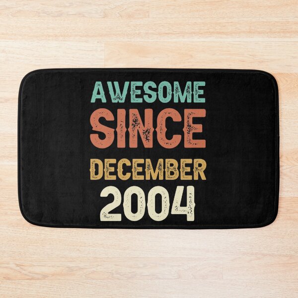 Item preview, awesome since december 2004 Birthday Born In 17th Birthday Gift Vintage designed and sold by aloha project.