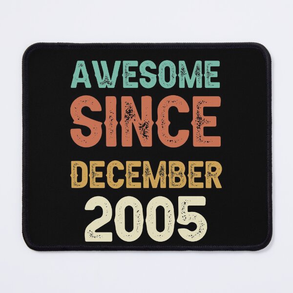 Item preview, awesome since december 2005 Birthday Born In 16th Birthday Gift Vintage designed and sold by aloha project.