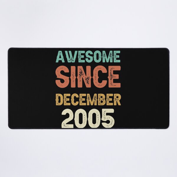 Item preview, awesome since december 2005 Birthday Born In 16th Birthday Gift Vintage designed and sold by aloha project.