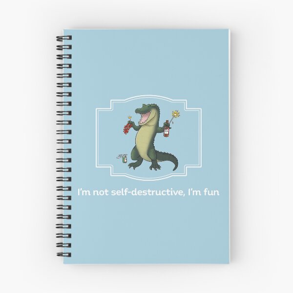 Item preview, I'm not self-destructive, I'm fun designed and sold by JadedSketch.