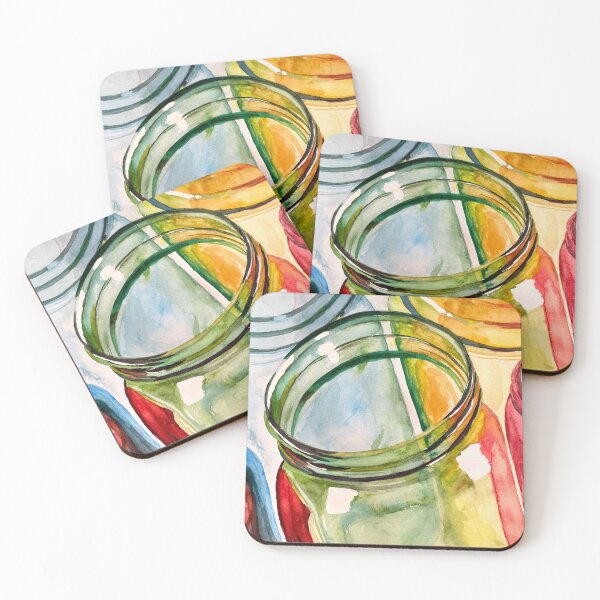 Item preview, Rainbow Mason Jars designed and sold by Hanna  Pease.