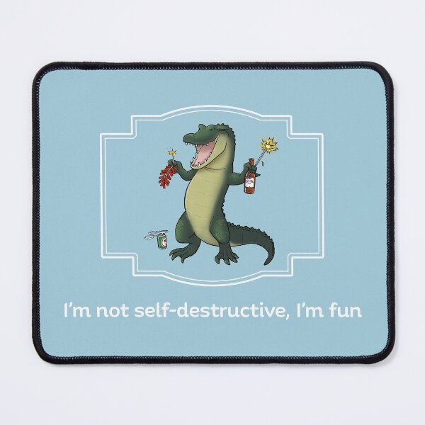 Item preview, I'm not self-destructive, I'm fun designed and sold by JadedSketch.