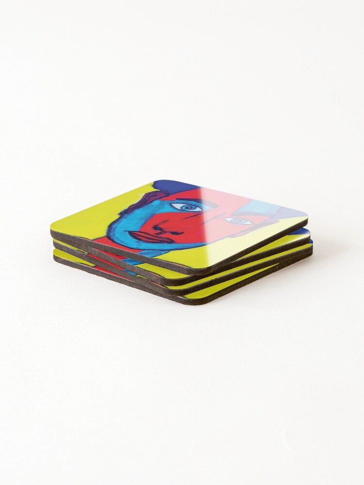 Thumbnail 4 of 5, Coasters (Set of 4), Aarohi designed and sold by RandaRubyRed.