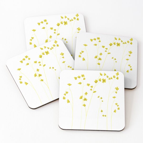 Item preview, flores silvestres amarillas designed and sold by bohemedesign.