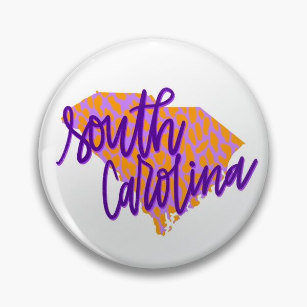 Item preview, purple and orange leopard south carolina  designed and sold by mtayzart.
