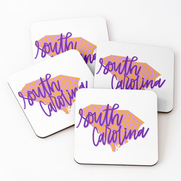 Item preview, purple and orange leopard south carolina  designed and sold by mtayzart.