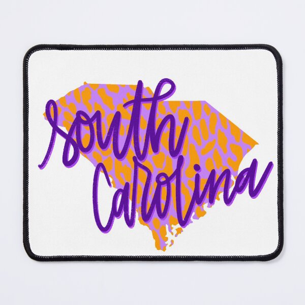 Item preview, purple and orange leopard south carolina designed and sold by mtayzart.