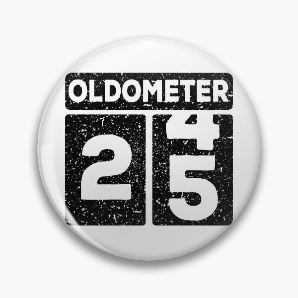 Item preview, Funny 25th Birthday Quotes Oldometer 25 designed and sold by thecooltable.