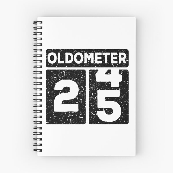Item preview, Funny 25th Birthday Quotes Oldometer 25 designed and sold by thecooltable.