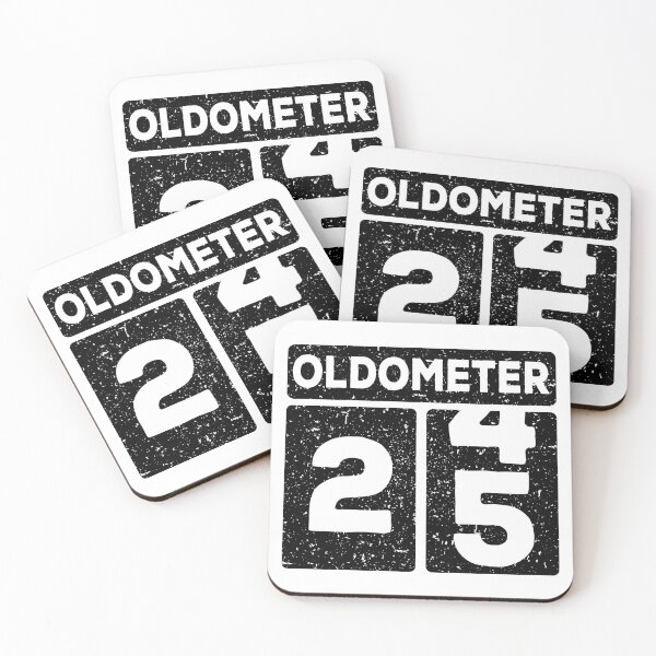 Item preview, Funny 25th Birthday Quotes Oldometer 25 designed and sold by thecooltable.