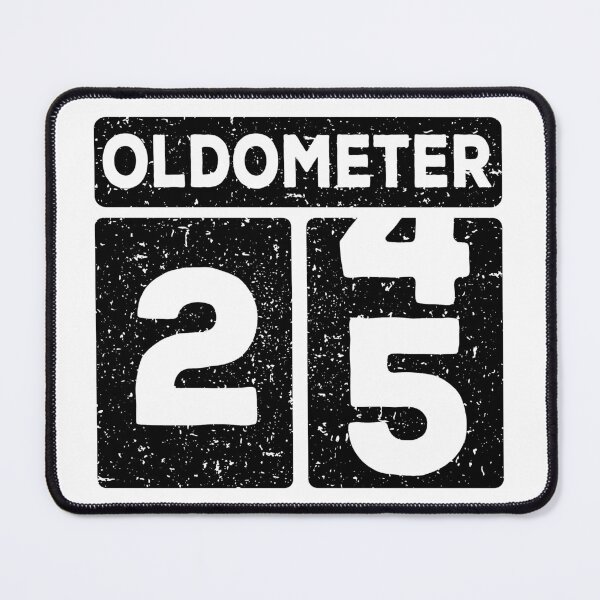 Item preview, Funny 25th Birthday Quotes Oldometer 25 designed and sold by thecooltable.