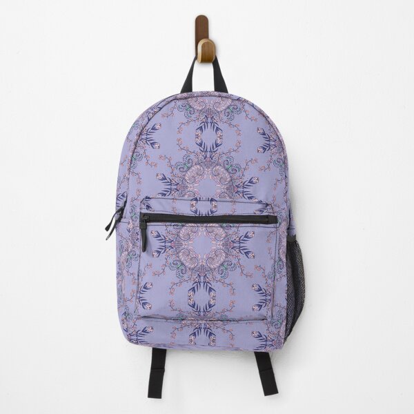Item preview, Medallion in Sugar Shell - Intricate reflected floral and leaf damask designed and sold by wildhunt.