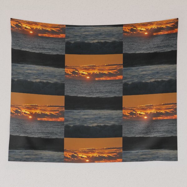 Item preview, Assateague Island Sunrise - Sun Behind Clouds - Vertical Photo designed and sold by FoxyParrot.