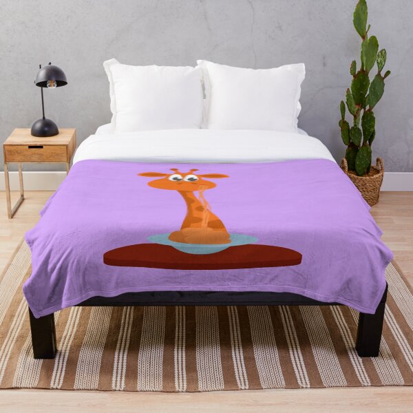 Item preview, Cute Giraffe Eating Pasta designed and sold by Orangegrph.