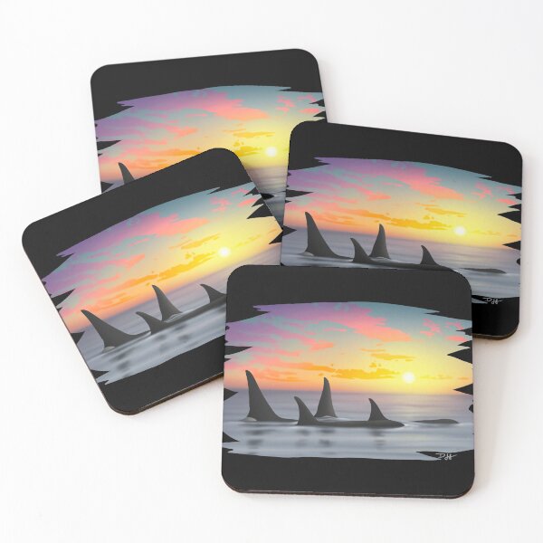 Item preview, Orca Whale Sunset designed and sold by DahlisCrafter.