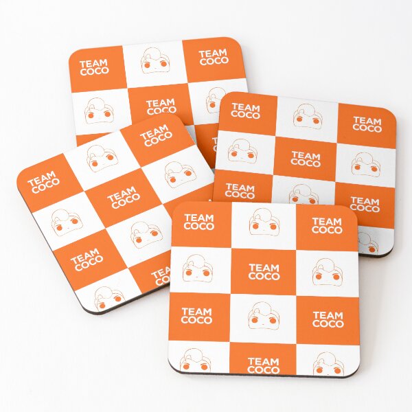 Item preview, Team Coco grid pattern designed and sold by Xillandee.