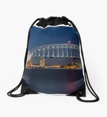 Sydney Icons Drawstring Bag