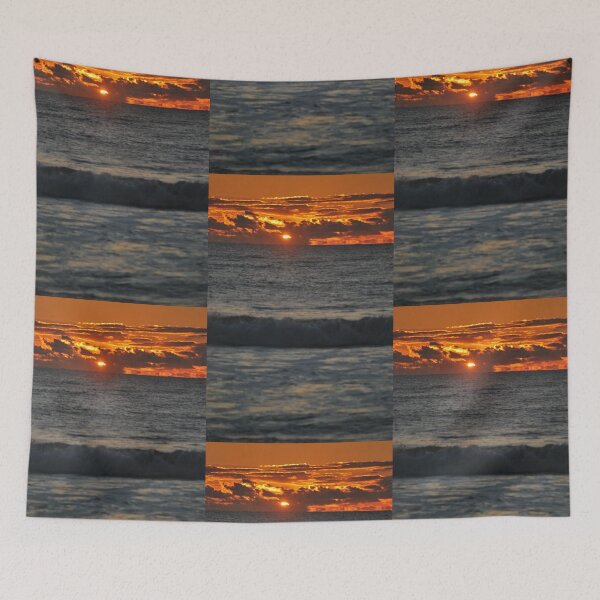 Item preview, Assateague Island Sunrise - Sun Behind Clouds - Vertical Photo designed and sold by FoxyParrot.