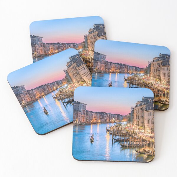 Item preview, Grand Canal, Venice Italy, gondalier, Venice at night, Grand Canal at night designed and sold by Nostrathomas66.