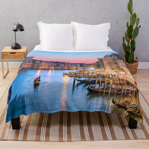 Item preview, Grand Canal, Venice Italy, gondalier, Venice at night, Grand Canal at night designed and sold by Nostrathomas66.