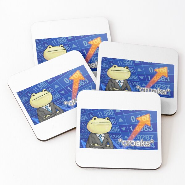 Item preview, Stock croaker meme designed and sold by cheezup.