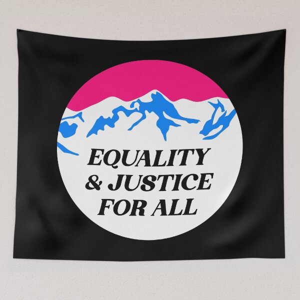 Item preview, Equality And Justice For All designed and sold by Picket Club.