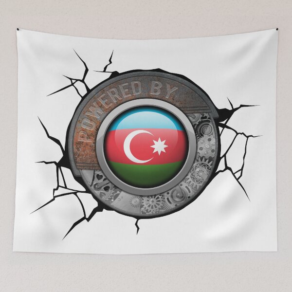 Item preview, Azerbaijan Steampunk Engine Powered By Azerbaijani National Pride designed and sold by onicon.