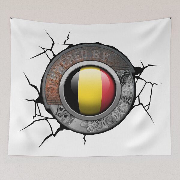 Item preview, Belgium Steampunk Engine Powered By Belgian National Pride designed and sold by onicon.