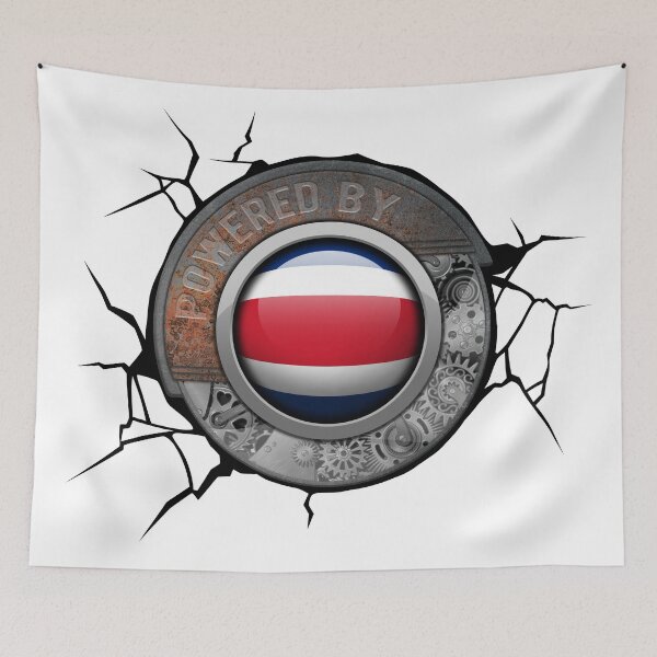 Item preview, Costa Rica Steampunk Engine Powered By Costa Rican National Pride designed and sold by onicon.