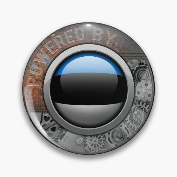 Item preview, Estonia Steampunk Engine Powered By Estonian National Pride designed and sold by onicon.