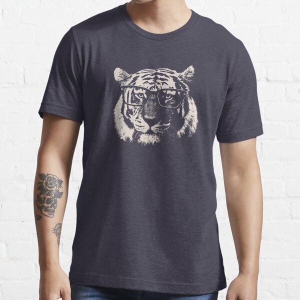 Hipster Tiger With Glasses Essential T-Shirt