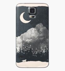 Funda/vinilo para Samsung Galaxy El invierno encuentra al lobo ...