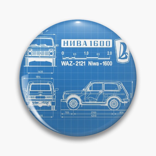 Item preview, Lada Niva Specifications Blueprint designed and sold by Groenendijk.