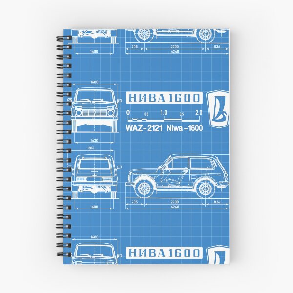 Item preview, Lada Niva Specifications Blueprint designed and sold by Groenendijk.