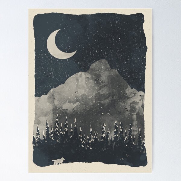 Item preview, Winter Finds the Wolf... designed and sold by ndtank.
