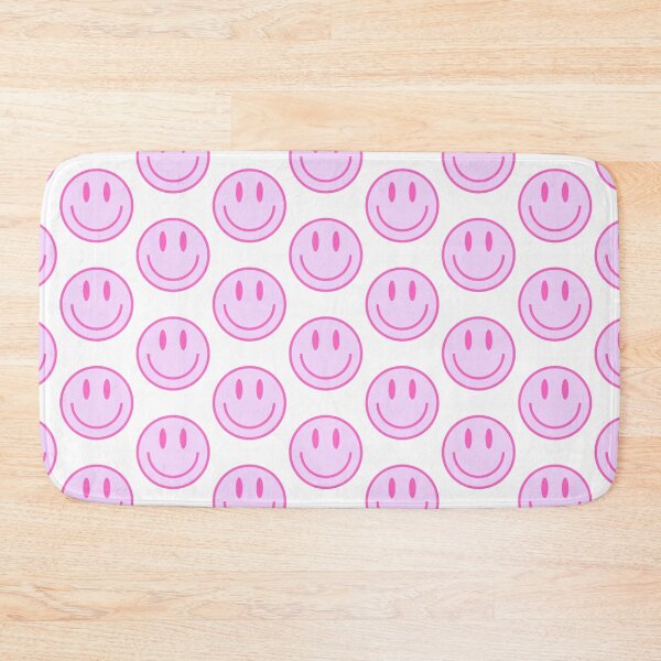 Item preview, Smiley Face in Pink designed and sold by emilykroll.