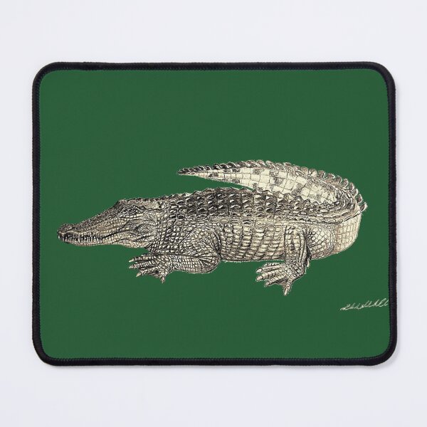 Item preview, Hand drawn salt water crocodile What a Load of Croc designed and sold by Liz HL Art Shop.