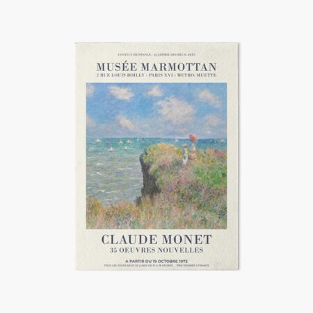 Item preview, Claude Monet - The Cliff Walk at Pourville designed and sold by Francisco Couto.