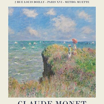 Artwork thumbnail, Claude Monet - The Cliff Walk at Pourville by franciscouto