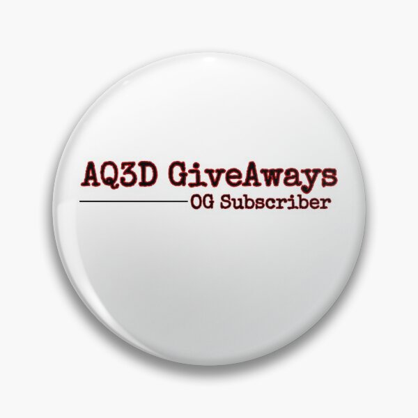Item preview, AQ3D Giveaways OG Subscribers designed and sold by Selvon.