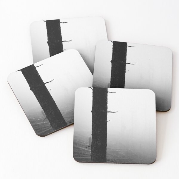 Item preview, Misty forest black and white designed and sold by Kate-P-.
