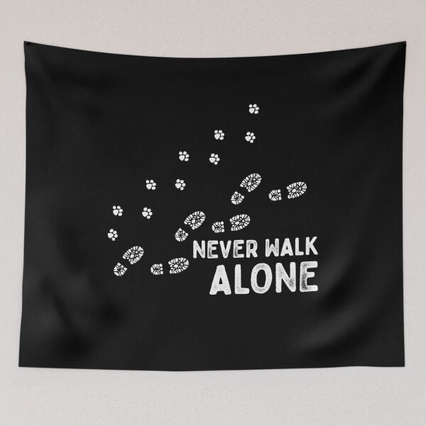 Item preview, Dog, Never, Alone, Cute, Funny, Animal, Walk, Lover, designed and sold by Dressed For  Duty.