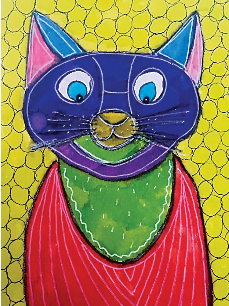Thumbnail 4 of 4, Premium T-Shirt, Posh Cat designed and sold by RandaRubyRed.