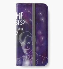 Eleventh Doctor - Is This How Time Passes? Really Slowly, and in the Right Order? iPhone Wallet/Case/Skin