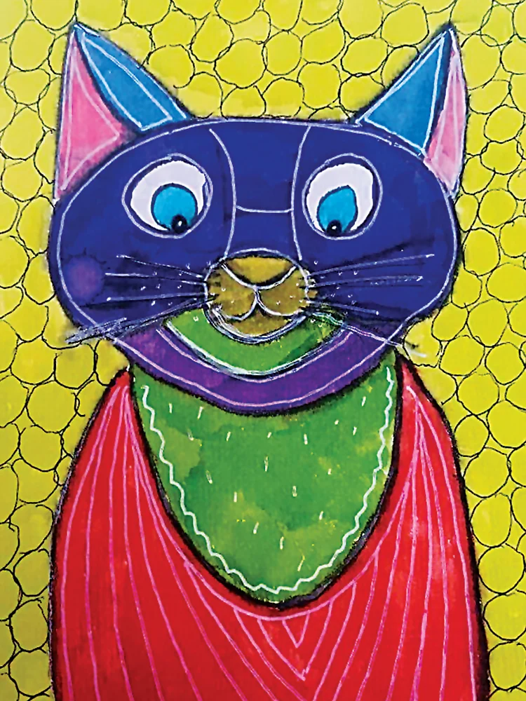 Thumbnail 6 of 6, Premium Oversized Hoodie, Posh Cat designed and sold by RandaRubyRed.